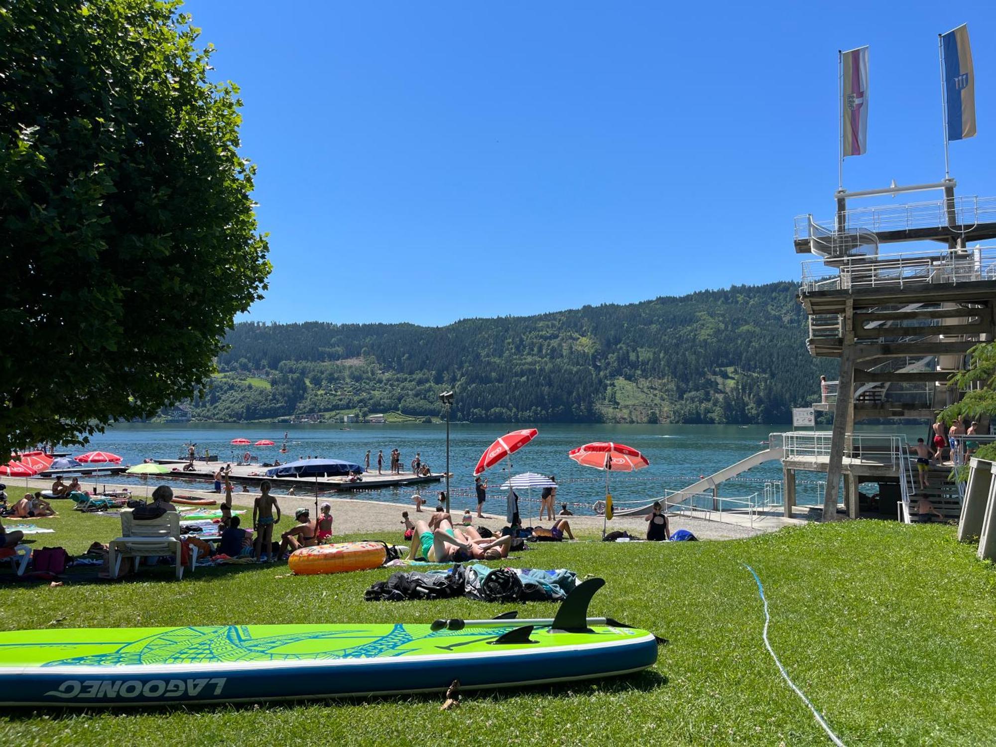Fewo Loewenherz Seeboden Exterior foto
